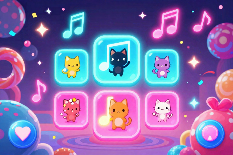 Song selection screen
