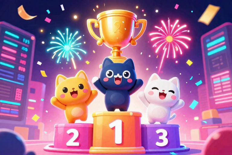 Leaderboard and characters